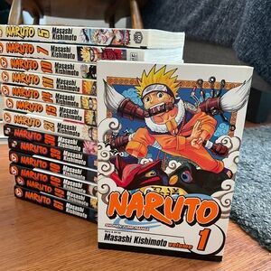 Naruto Manga Set
